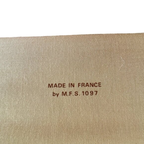 VTG UTA French‎ Airlines Crew Bag Zip Around Canvas Flight Attendants Pilots - Picture 9 of 12